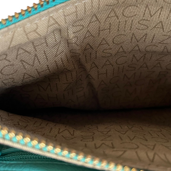 Isaac Mizrahi Quilted Leather Crossbody Handbag Shoulder Purse - Picture 6 of 7